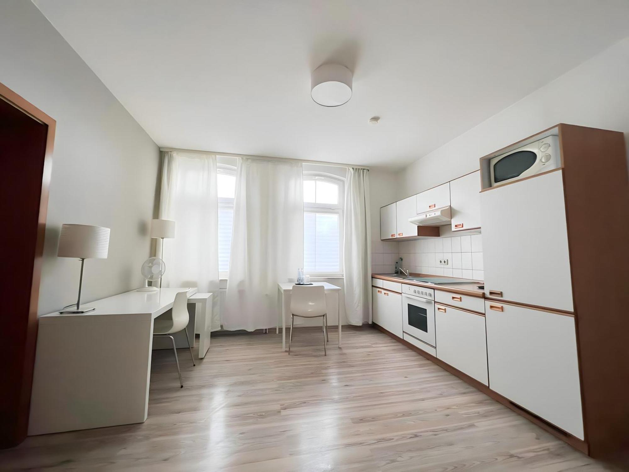 Apartment Hotel Lindeneck Ерфурт Екстер'єр фото