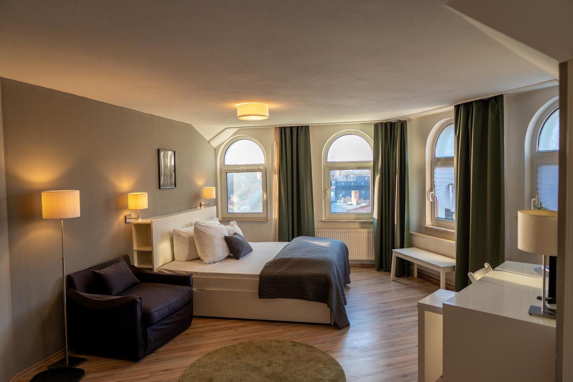 Apartment Hotel Lindeneck Ерфурт Екстер'єр фото